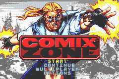 Comix Zone screenshot 3 for GameBoy Advance